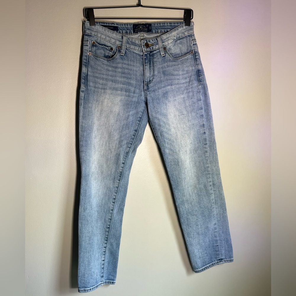 Lucky Brand Sweet Crop Denim Light Wash Jeans - Size 2/26